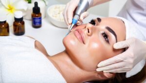 dermaplaning facial treatment