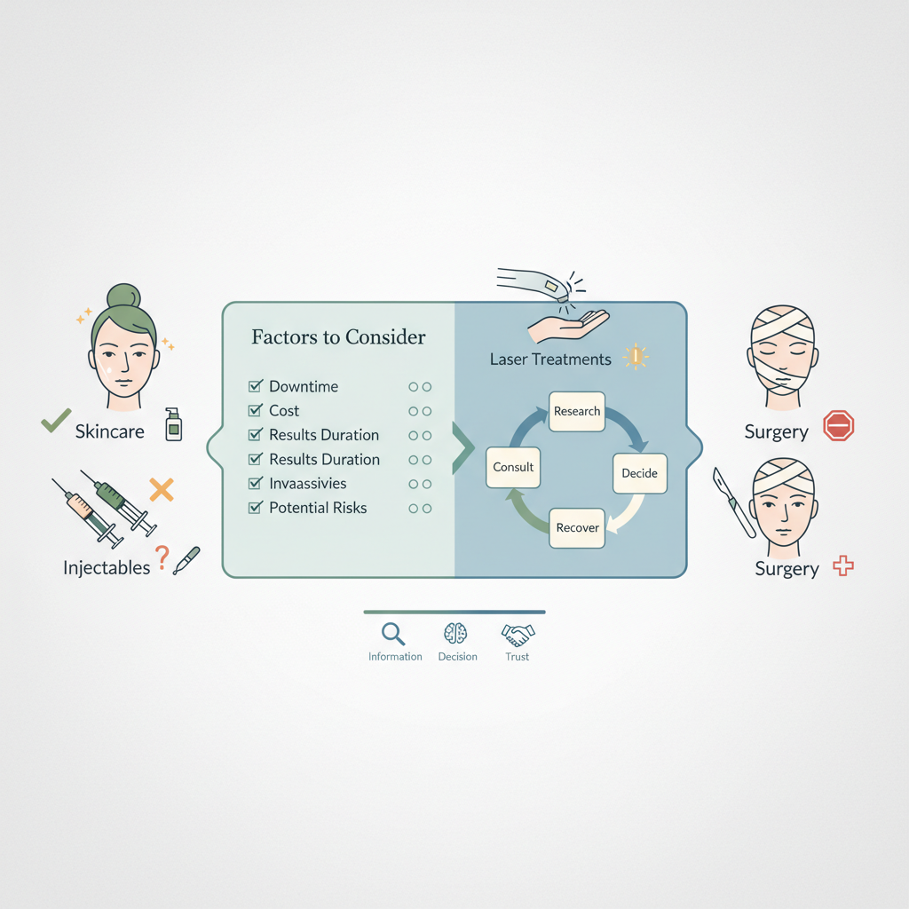 how to compare cosmetic procedures